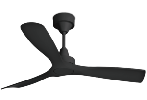 Viera DC Ceiling Fan without Light – Full Black
