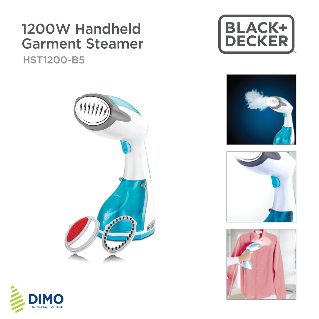 Black and Decker 1500W portable Garment Steamer