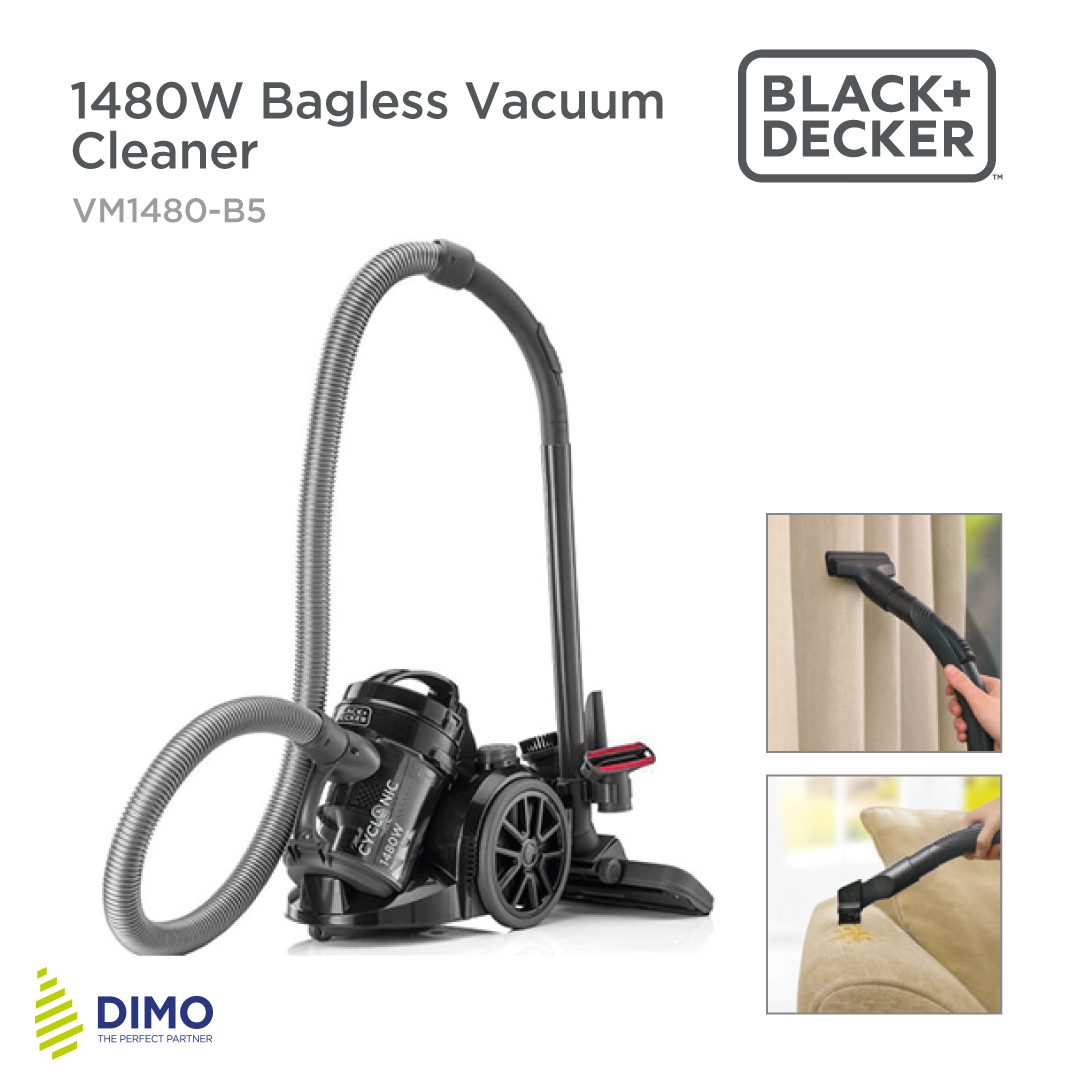 Black and Decker 1680W Bagless Vacuum Cleaner