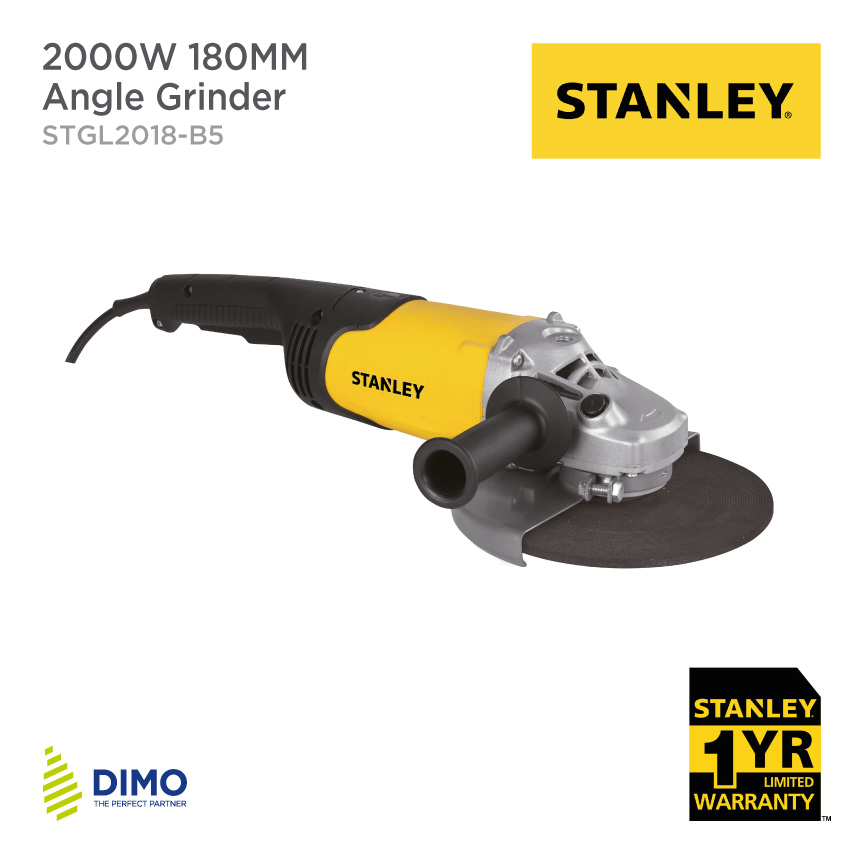 STANLEY 2000W LARGE ANGLE GRINDER 230 MM