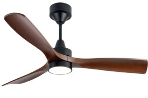 Viera DC Ceiling Fan with Light – Kumbuk/Black